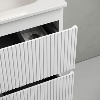 Подвесная тумба под раковину Sancos Snob T SNT100W 100см Bianco